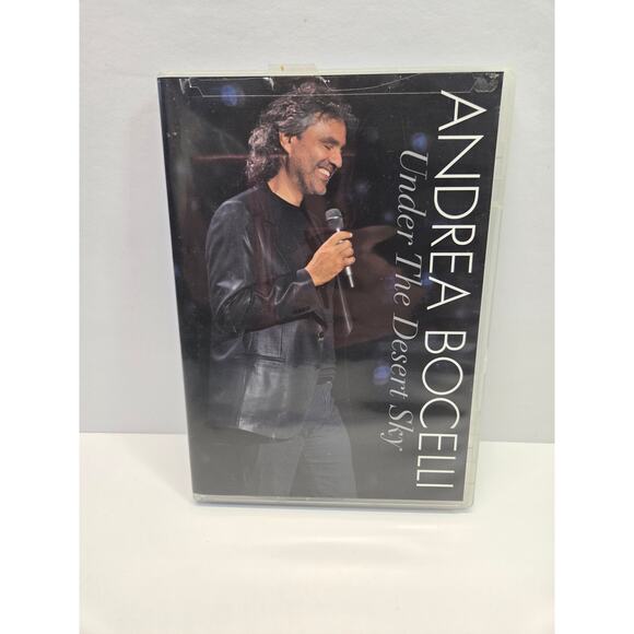 Andrea Bocelli - Under the Desert Sky dvd [CD Included] - 2 Disc - Picture 1 of 2